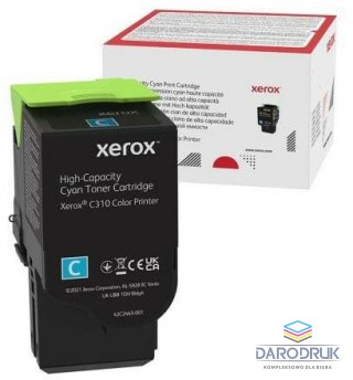 Toner Xerox do C310/C315 High Capacity | 5 500 str. | cyan