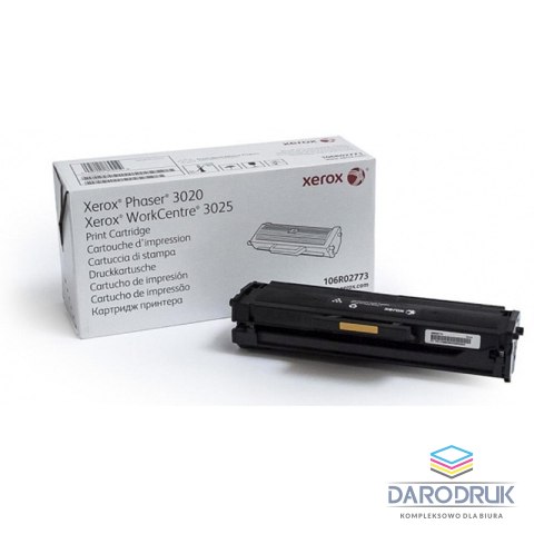 Toner Xerox do Phaser 3020, WorkCentre 3025 | 1 500 str. | black