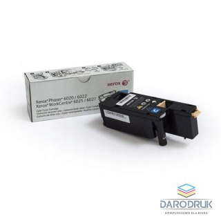 Toner Xerox do Phaser 6020/6022/6027 1 000 str. | cyan