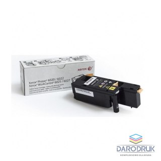 Toner Xerox do Phaser 6020/6022/6027 | 1 000 str. | yellow