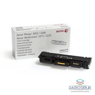 Toner Xerox do WorkCentre 3215/3225, Phaser 3052/3260 | 3 000 str. | black