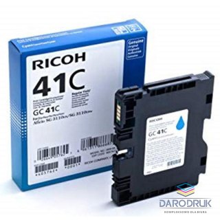 Tusz Ricoh do SG 3110DN/3110DNW GC 41C | 2 200 str. | cyan