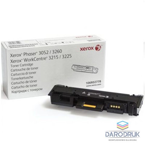 Zestaw w tonerów Xerox do WorkCentre 3215/3225 |2 x 3 000 str. | black