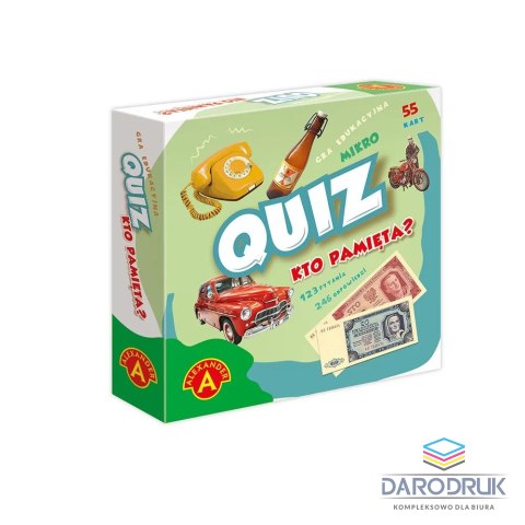 Alexander Gra edukacyjna Quiz Kto Pamięta Alexander