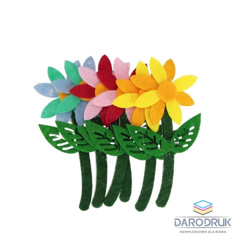 Craft Fun Ozdoba filcowa Kwiaty Craft Fun (579898)