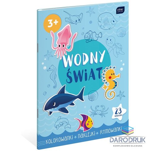 Interdruk Kolorowanka mix 4 wzorów Interdruk (MAA4MIX)