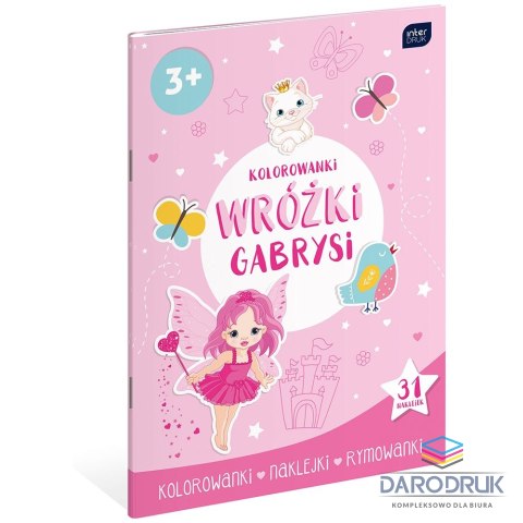Interdruk Kolorowanka mix 4 wzorów Interdruk (MAA4MIX)