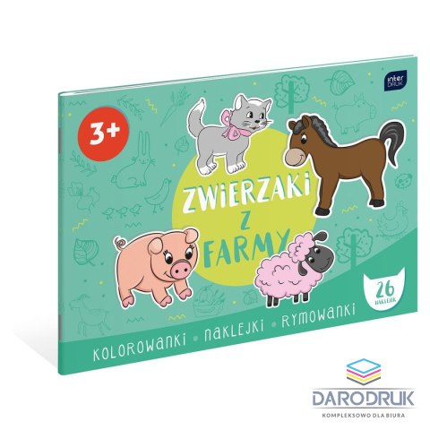 Interdruk Kolorowanka mix 4 wzorów Interdruk (MAA4MIX)