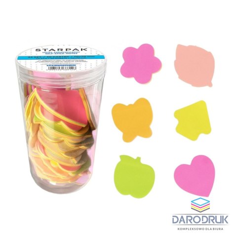 Starpak Notes samoprzylepny (karteczki) mix Starpak (559661)