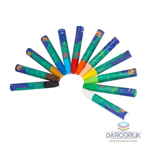 Starpak Pastele olejne Jumbo 12 kol. Starpak (583608)