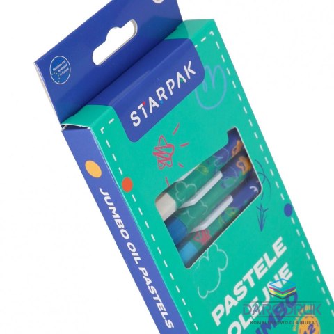 Starpak Pastele olejne Jumbo 12 kol. Starpak (583608)