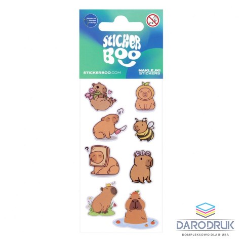 Stickerboo Naklejka (nalepka) Kapibara Stickerboo (572110)