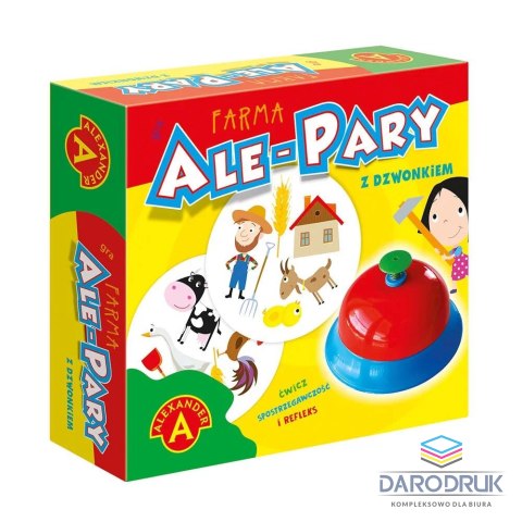 Alexander Gra edukacyjna Ale Pary z Dzwonkiem - FARMA Alexander
