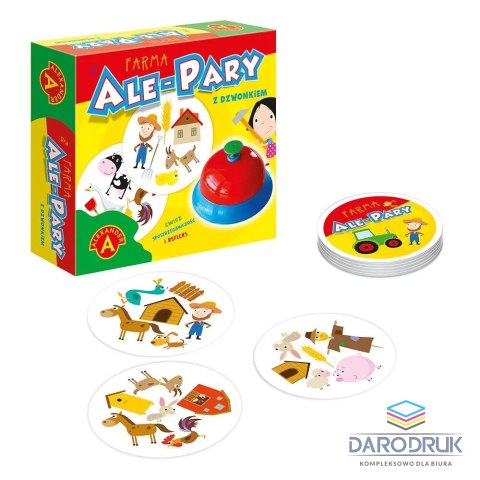 Alexander Gra edukacyjna Ale Pary z Dzwonkiem - FARMA Alexander
