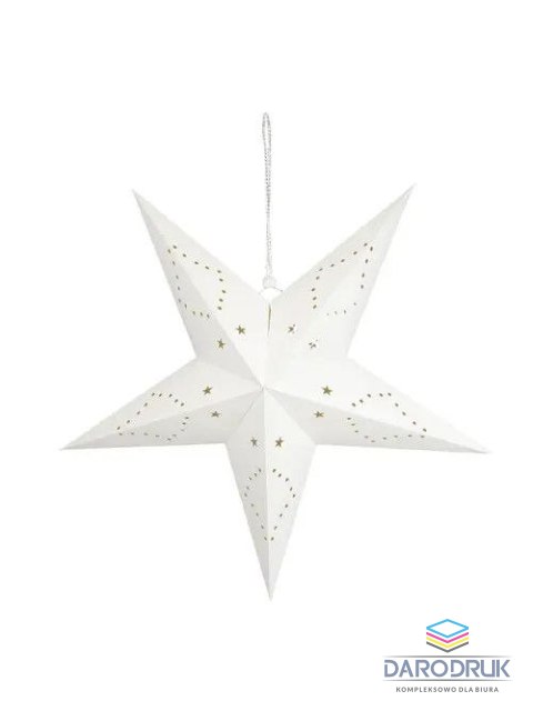 Arpex Ozdoba świąteczna gwiazda papierowa 60cm LED Arpex (BP2089)