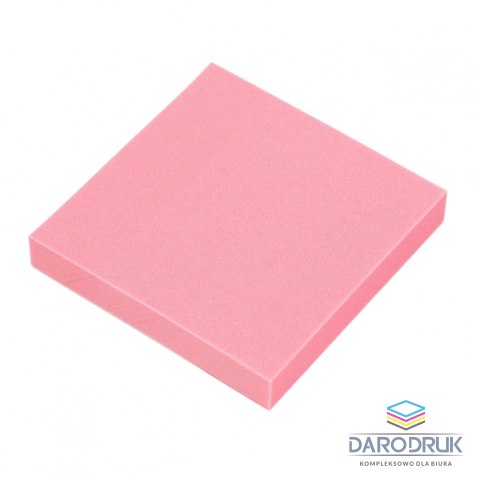 Starpak Notes samoprzylepny (karteczki) Transparentny brokat Różowy mix 100k [mm:] 75x75 Starpak (576529)