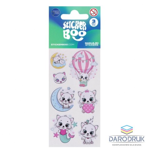 Stickerboo Naklejka (nalepka) Kotki Stickerboo (568336)