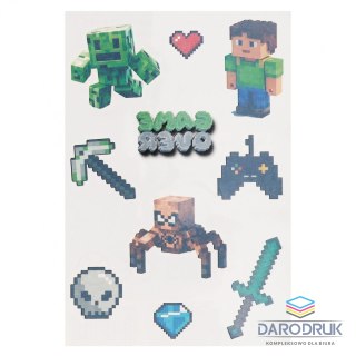 Stickerboo Tatuaż Pixel Stickerboo (583967)