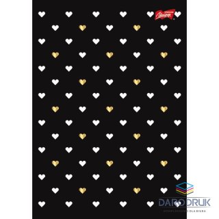 Unipap Zeszyt A5 Golden Love 60k. linia Unipap