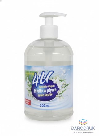 4u Mydło w płynie konwalia 500ml 4u (00514)