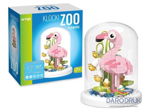 Artyk Klocki konstrukcyjne zoo flaming 167el. Artyk (181443)