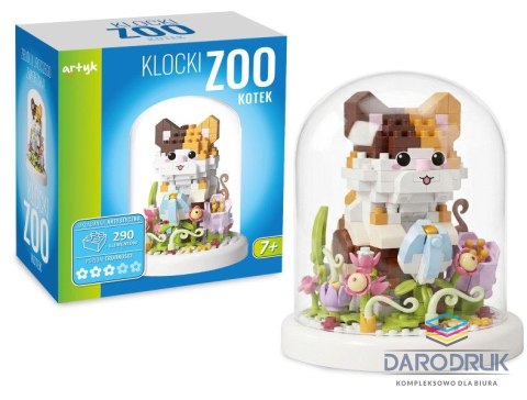 Artyk Klocki konstrukcyjne zoo kotek 290el. Artyk (181405)