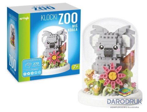 Artyk Klocki konstrukcyjne zoo miś koala 270el. Artyk (181399)