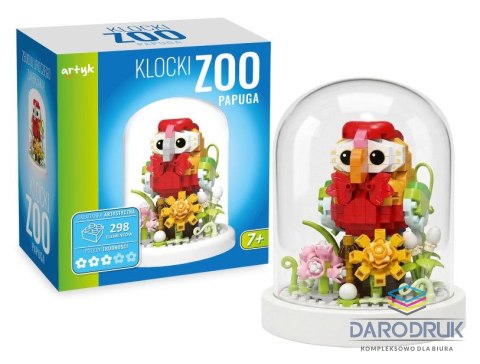 Artyk Klocki konstrukcyjne zoo papuga 298el. Artyk (181429)