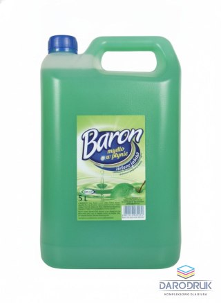 Baron Mydło w płynie zielone jabłko 5000ml Baron (00050)