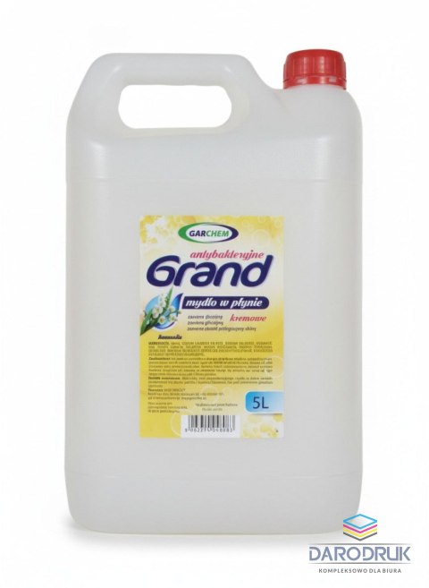 Grand Mydło w płynie kramowe białe 5000ml Grand (00851)