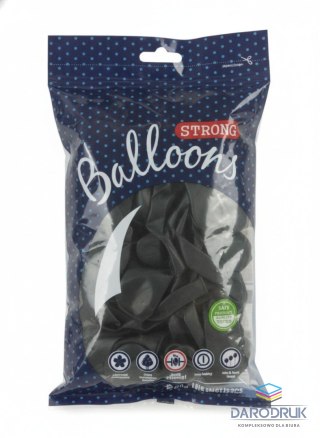 Partydeco Balon gumowy Strong 100 szt. Partydeco (SB14P-012B)