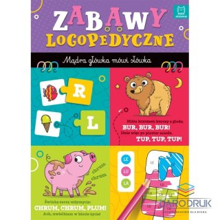 Aksjomat Książka dla dzieci Mądra główka mówi słówka Aksjomat