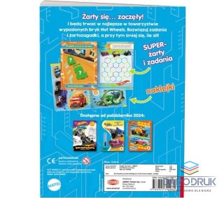 Ameet Książeczka edukacyjna Hot Wheels™. Baw się i naklejaj Ameet (STB 1601)
