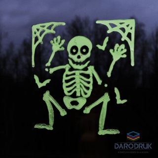 Arpex Ozdoba halloweenowa Żelowa dekoracja na Halloween - świecąca w ciemności Arpex (HA4916)