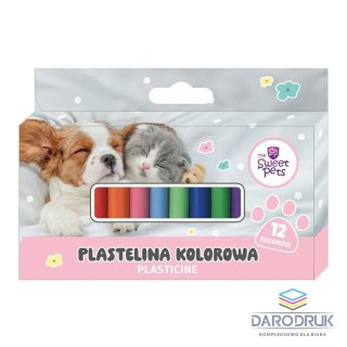 Beniamin Plastelina 12 kol. The Sweet Pets mix Beniamin (4114234)