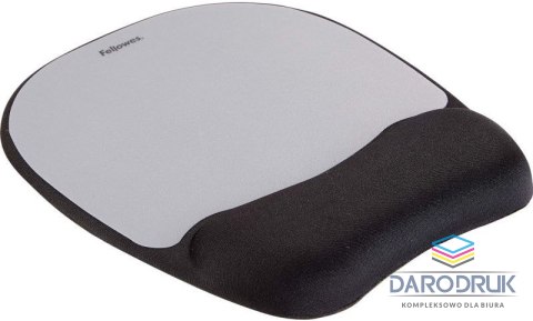 Fellowes Podkładka pod mysz memory foam Plasma szaro-czarny Fellowes (9175901)
