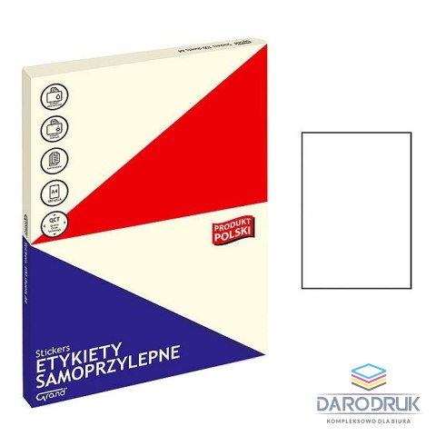 Grand Etykieta samoprzylepna A4 Grand (032)