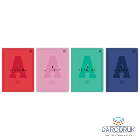 Interdruk Zeszyt A5 Hybrid Academy 90g 32k. 90g linia Interdruk