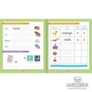 Książka dla dzieci Ortografia dla klas 1-3. Ścieralny pisak