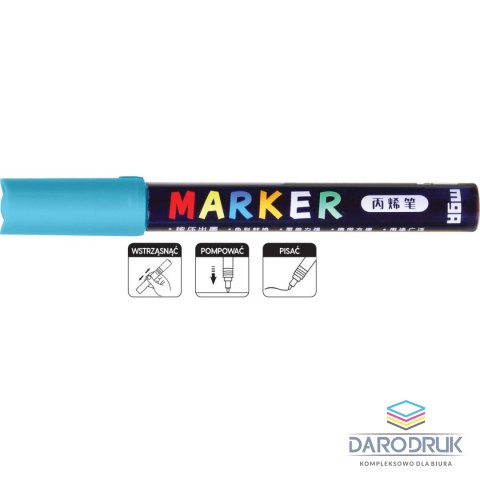 M&G Marker permanentny wkład niebieski M&G (MG APL602-03)
