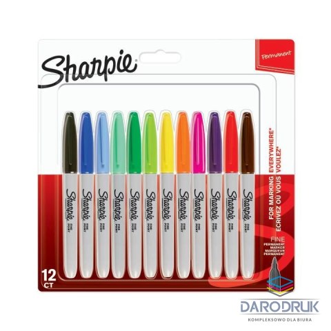 Paper Mate Marker permanentny 12 szt Paper Mate (2065404)