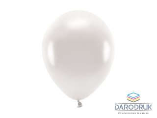 Partydeco Balon gumowy Metalizowane Eco Balloons perłowy 260mm Partydeco (ECO26M-070)