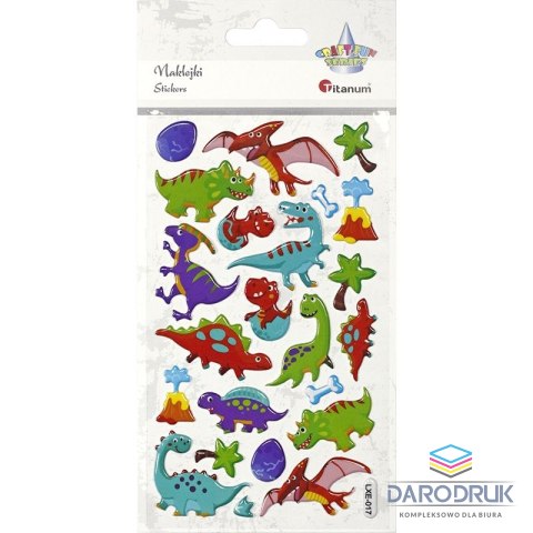 Titanum Naklejka (nalepka) Craft-Fun Series dinozaury Titanum (LXE-017)