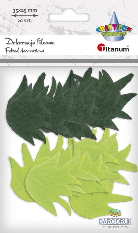Titanum Ozdoba filcowa Craft-Fun Series trawka Titanum (3631)