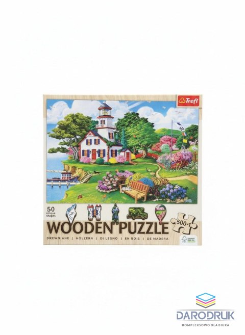 Trefl Puzzle Letnia przystań 500 el. Trefl (20219)
