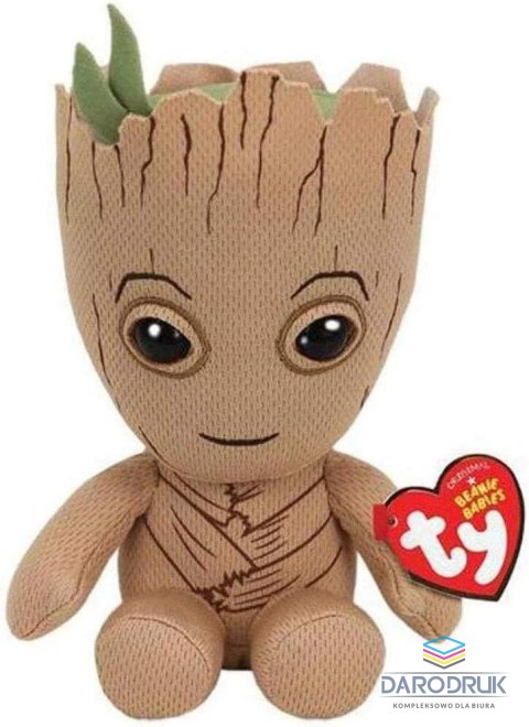 Ty Pluszak Beanie Babies Marvel Groot [mm:] 150 Ty (TY41215)