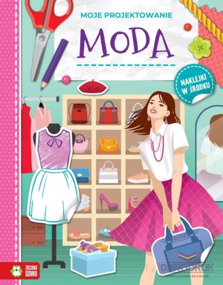 Zielona Sowa Książeczka edukacyjna Moje projektowanie. Moda Zielona Sowa