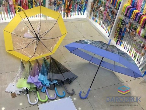 Adar Parasol automatyczny, przezroczysty kolor mix Adar (590809)