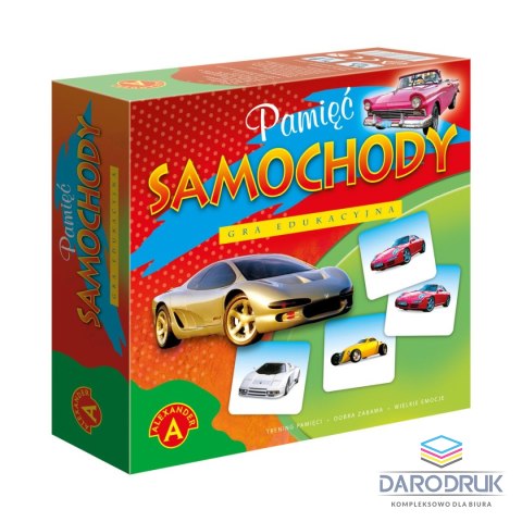 Alexander Gra edukacyjna pamięć samochody memory Alexander (5906018005752)