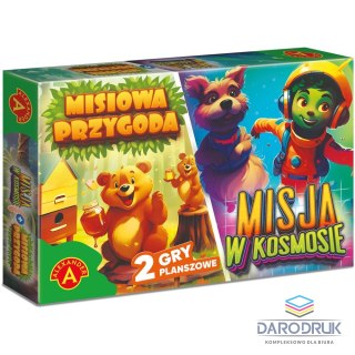 Alexander Gra planszowa Misiowa Przygoda / Misja w Kosmosie Alexander